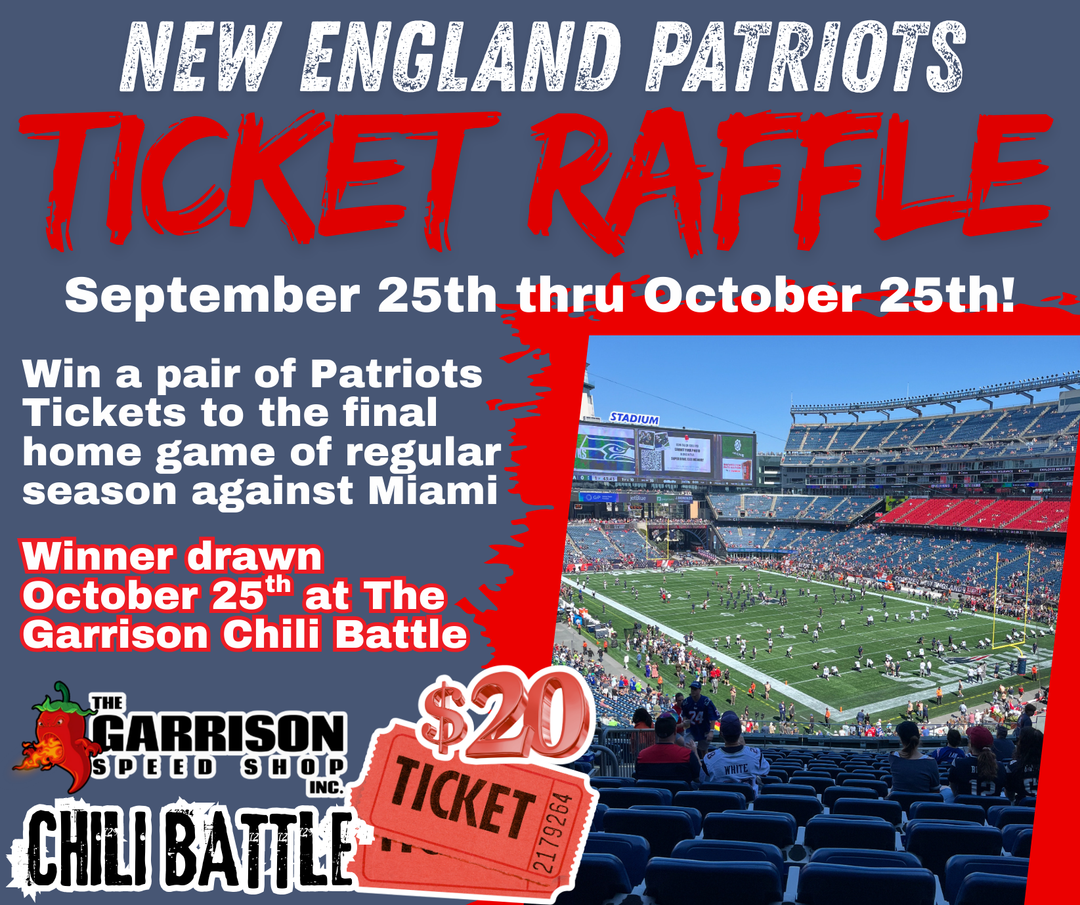 Patriots Ticket Raffle