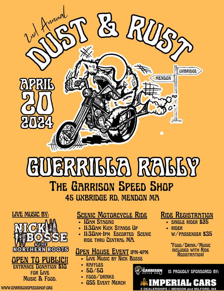 2nd Annual Dust & Rust Guerrilla Rally